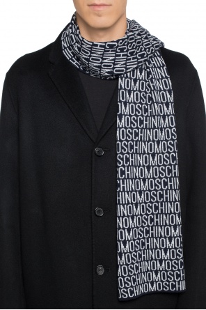 Logo-embroidered scarf, zdjęcie 2 Logo-embroidered scarf od Moschino
